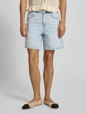 Szorty jeansowe z wpuszczanymi kieszeniami REVIEW