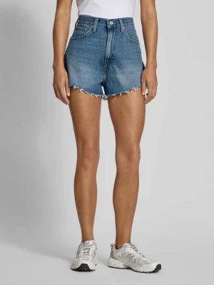Szorty jeansowe z wysokim stanem i efektem znoszenia Levi's®