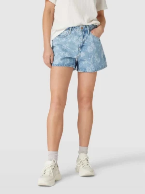 Szorty jeansowe ze wzorem na całej powierzchni model ‘MARLY’ Pepe Jeans
