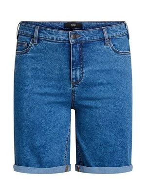 Zdjęcie produktu Szorty jeansowe Zizzi niebieski denim