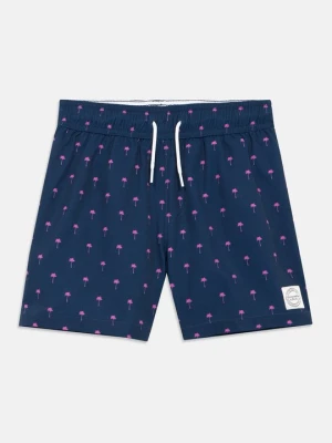 Szorty kąpielowe Abercrombie & Fitch granatowy