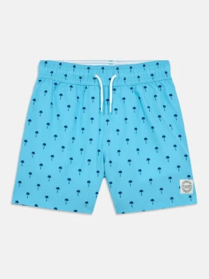 Szorty kąpielowe Abercrombie & Fitch niebieski