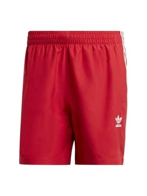 Szorty kąpielowe adidas Originals czerwony