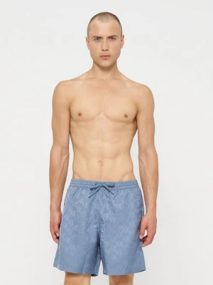 Szorty kąpielowe Armani Exchange ciemnoszary