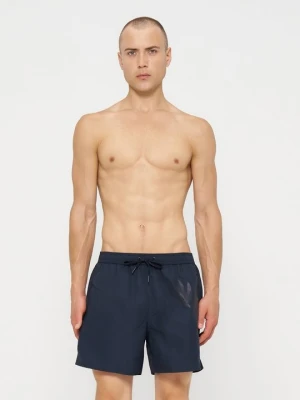 Szorty kąpielowe Armani Exchange niebieski