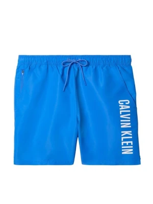 Szorty kąpielowe Calvin Klein błękit królewski