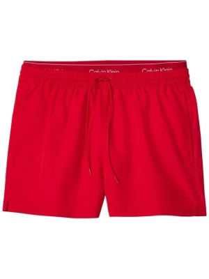 Szorty kąpielowe Calvin Klein czerwony