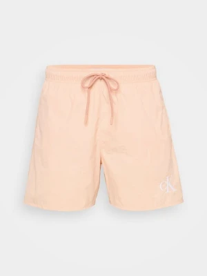 Szorty kąpielowe Calvin Klein morelowy