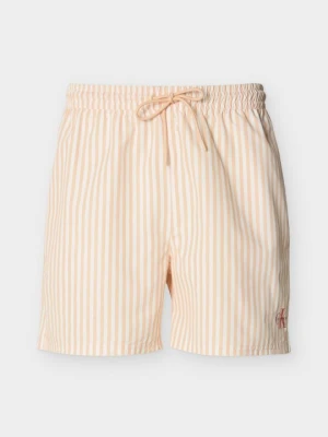 Szorty kąpielowe Calvin Klein morelowy