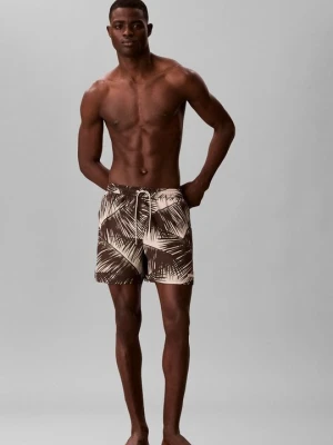 Szorty kąpielowe Calvin Klein oliwkowy