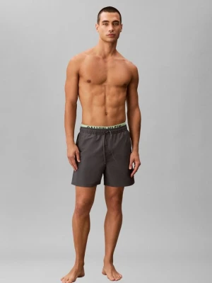 Szorty kąpielowe Calvin Klein szary