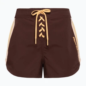 Szorty kąpielowe damskie Rip Curl Block Party Hi Waist 3" plum