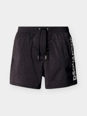Szorty kąpielowe Dsquared2 czarny