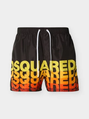 Szorty kąpielowe Dsquared2 czarny