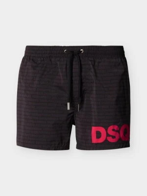Szorty kąpielowe Dsquared2 czarny