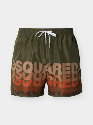 Szorty kąpielowe Dsquared2 khaki