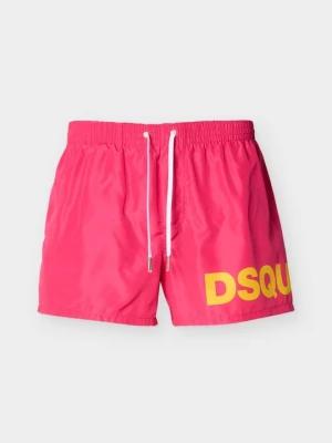 Szorty kąpielowe Dsquared2 różowy