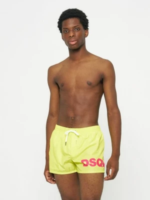 Szorty kąpielowe Dsquared2 żółty