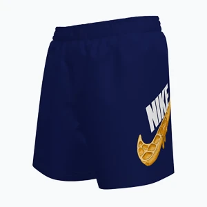 Zdjęcie produktu Szorty kąpielowe dziecięce Nike Swoosh Waffle 4" Volley midnight navy Granatowy