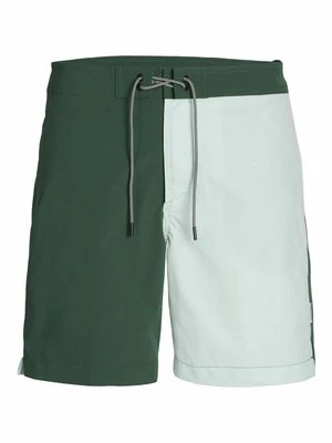 Szorty kąpielowe Jack&Jones ciemnozielony