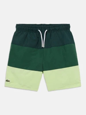 Szorty kąpielowe Lacoste ciemnozielony