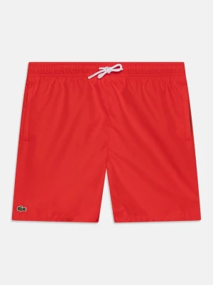 Szorty kąpielowe Lacoste czerwony
