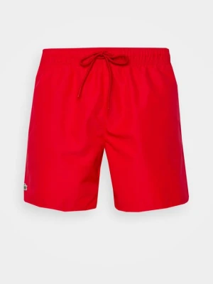 Szorty kąpielowe Lacoste czerwony