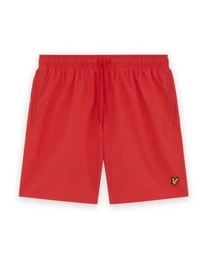 Szorty kąpielowe Lyle & Scott czerwony