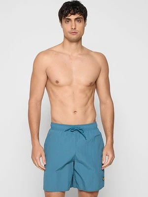 Szorty kąpielowe Lyle & Scott niebieski denim