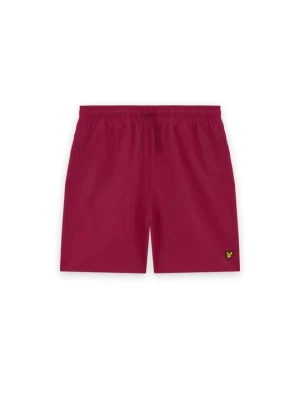 Szorty kąpielowe Lyle & Scott czerwony