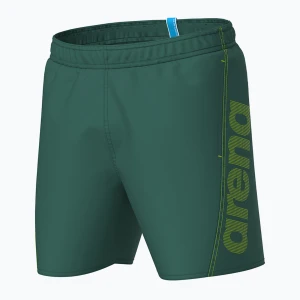 Szorty kąpielowe męskie arena Fundamentals Arena Logo Boxer R artic lime/mangrove