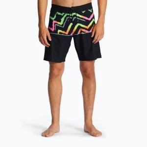 Szorty kąpielowe męskie Billabong Fifty50 Airlite neon Czarny
