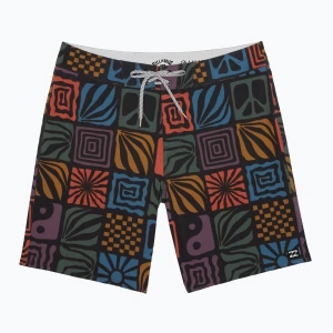 Szorty kąpielowe męskie Billabong Good Times Pro multicolor