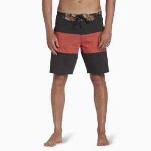 Szorty kąpielowe męskie Billabong Tribong Pro washed red Czarny