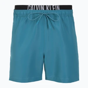 Szorty kąpielowe męskie Calvin Klein KM0KM01093 Intense Power Medium Double WB storm blue
