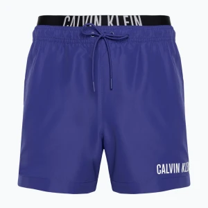 Szorty kąpielowe męskie Calvin Klein Medium Double WB midnight lagoon