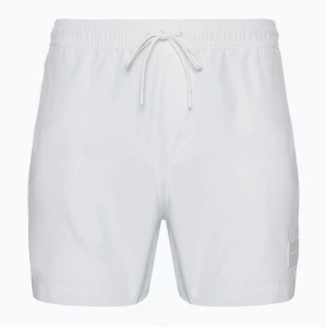 Szorty kąpielowe męskie Calvin Klein Medium Drawstring white