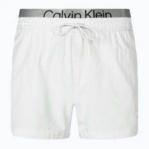 Szorty kąpielowe męskie Calvin Klein Short Double Waistband nimbus cloud