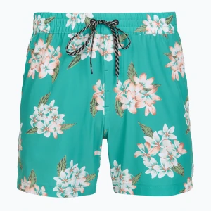 Szorty kąpielowe męskie Hurley Malaga Volley Swim Short Teal Tint Zielony