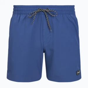 Szorty kąpielowe męskie Hurley Solid Volley Swim Short Blue / Brown