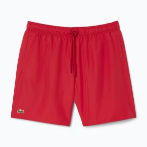 Szorty kąpielowe męskie Lacoste MH9088 red/green