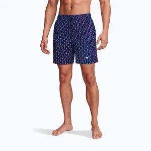 Szorty kąpielowe męskie Nike Breaker Swoosh 5" Volley midnight navy