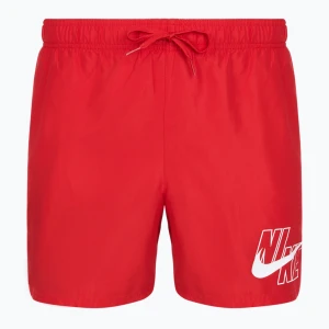 Szorty kąpielowe męskie Nike Logo Lap 5" Volley university red