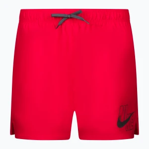 Szorty kąpielowe męskie Nike Logo Solid 5" Volley university red