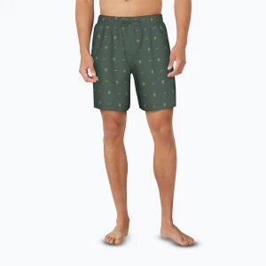 Szorty kąpielowe męskie Nike Luxe Letter 7" Volley fir Zielony