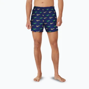 Szorty kąpielowe męskie Nike Multi Print 5" Volley midnight navy Granatowy