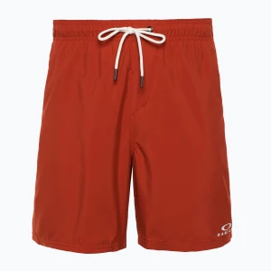 Szorty kąpielowe męskie Oakley Clear Lake 18" Volley flame red