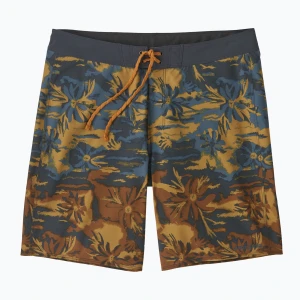 Szorty kąpielowe męskie Patagonia Hydropeak Boardshorts cliffs and coves/pufferfish gold