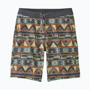 Szorty kąpielowe męskie Patagonia Wavefarer Boardshorts high hopes geo/forge grey