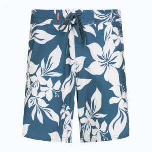 Szorty kąpielowe męskie Quiksilver Big Island 19" blue/white